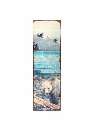 Cedar Mountain Timber Art Coastal Grizzly