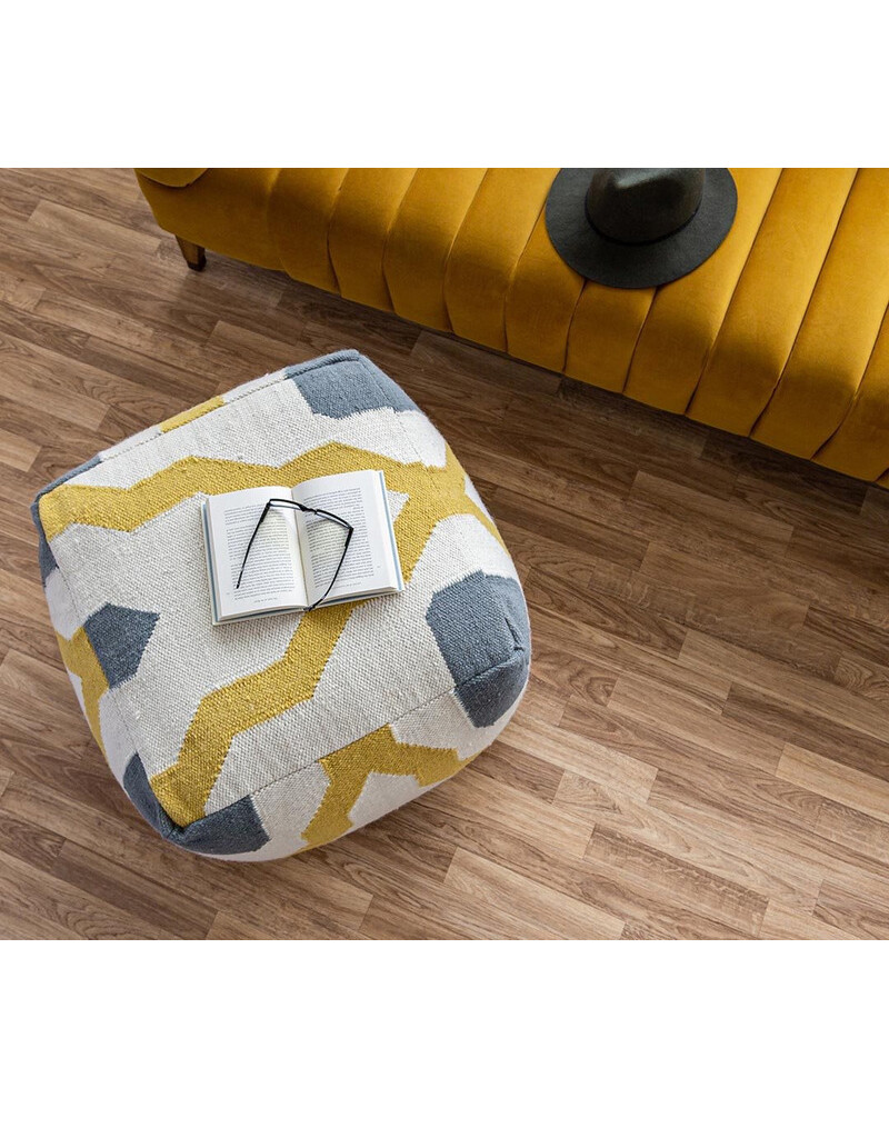 SIF Pouf Barcelona - Multi Mustard BAR-006