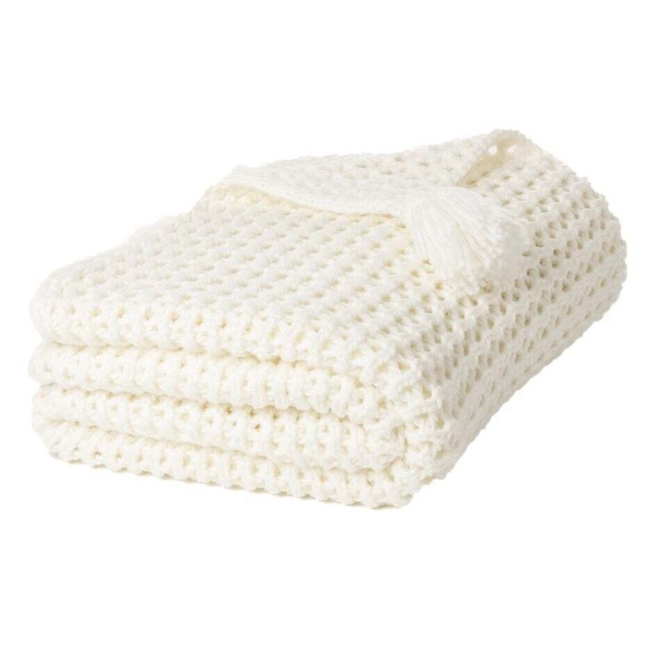 Throw Brunelli Janick White 50x60 802W150