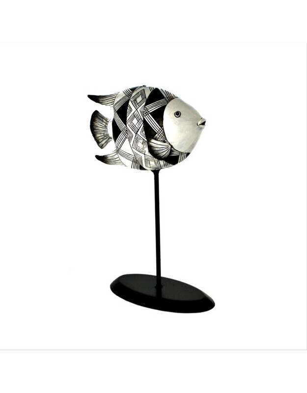 Decor Nostalgia Fish On Stick  701-063