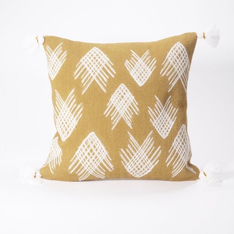 Cushions AV Cloud Dijon/White 18 x 18