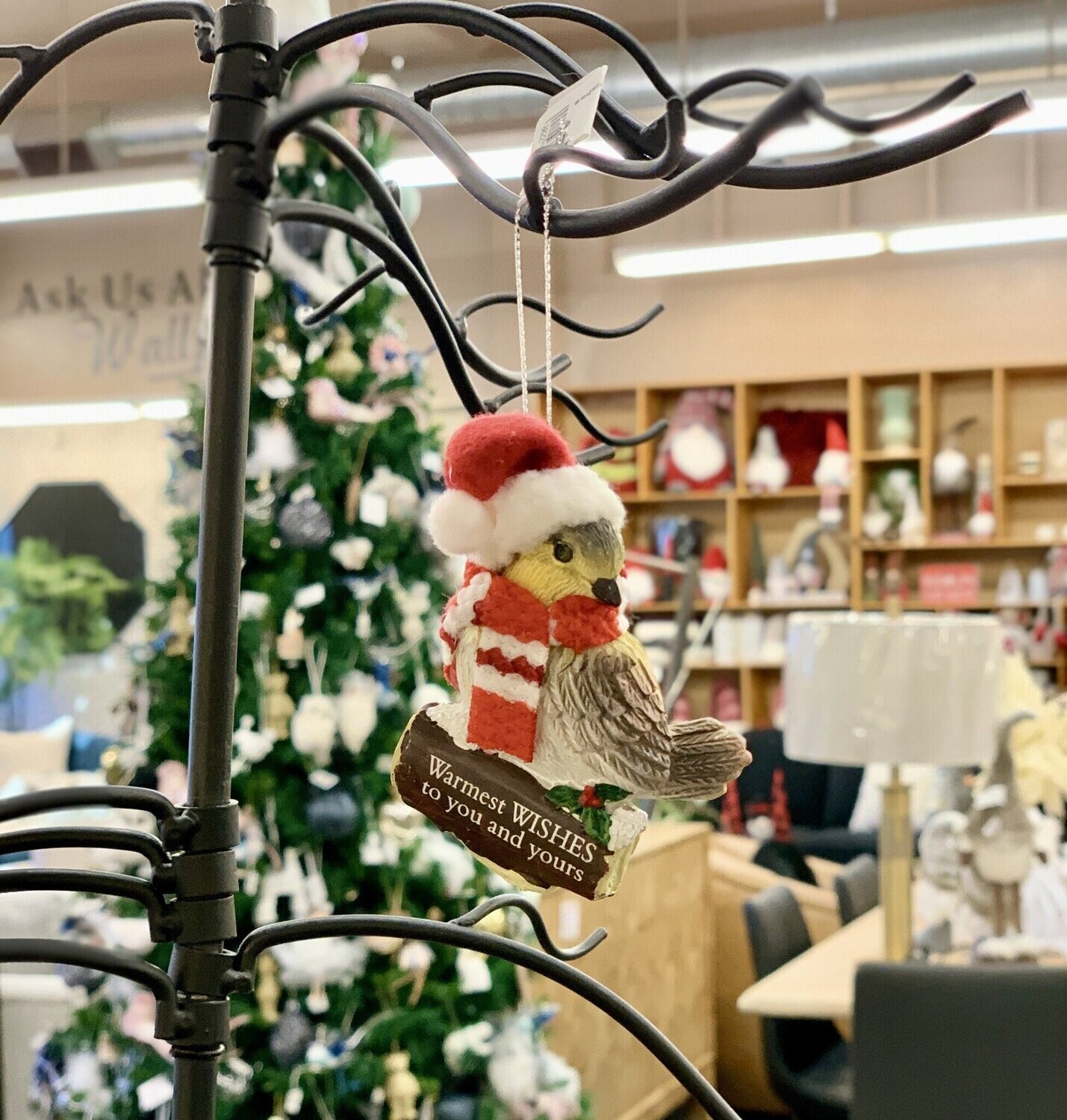 Xmas Ganz Ornament Warmest Wishes EX32793 Xmas Ganz Ornament Warmest Wishes EX32793