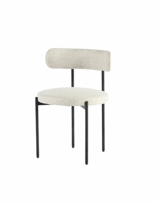 LH Cleo Dining Chair Macadamia Travertine SNH-78-MT