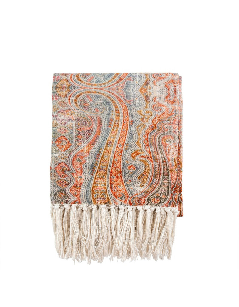 Throw Indaba Paisley Print 1-4519