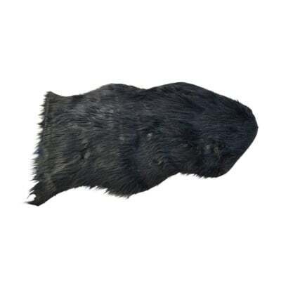 Throw Nostalgia Sheepskin Black 758-027