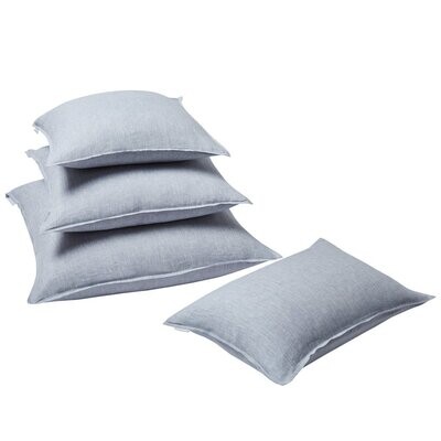 Cushions Daniadown French Linen Aqua Deco 14 x 22