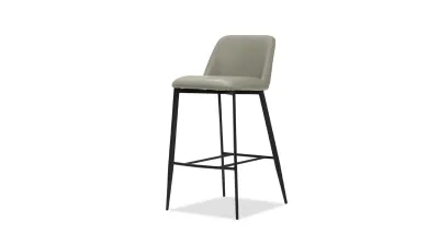 Mobital Seville Counter Stool Taupe Leatherette