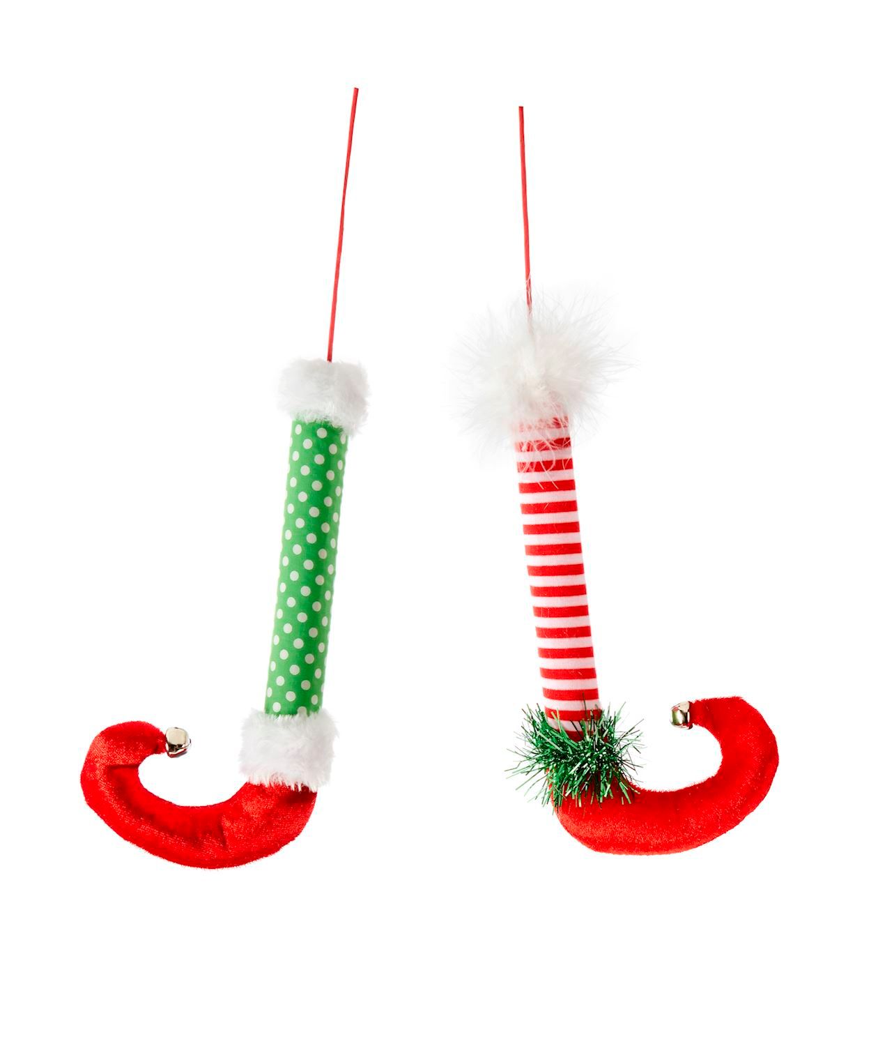 Xmas Giftcraft Elf Shoe Pick Asst. 683435