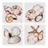Coasters Ganz Shell S/4 CB187290