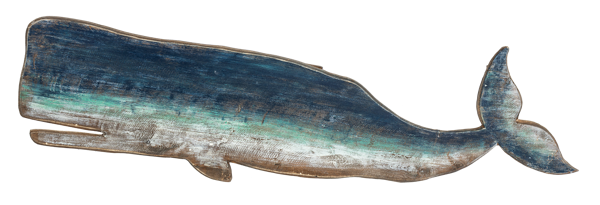 Wall Decor Ganz Wooden Whale CB187642