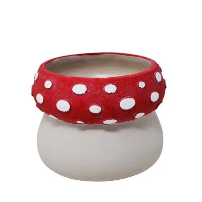 Planter Nostalgia Mushroom Pot L 864-088