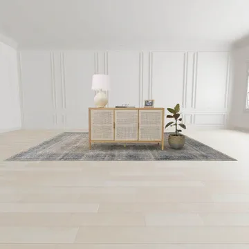 LH Rattan 3 Door Sideboard Natural RAT004B-N