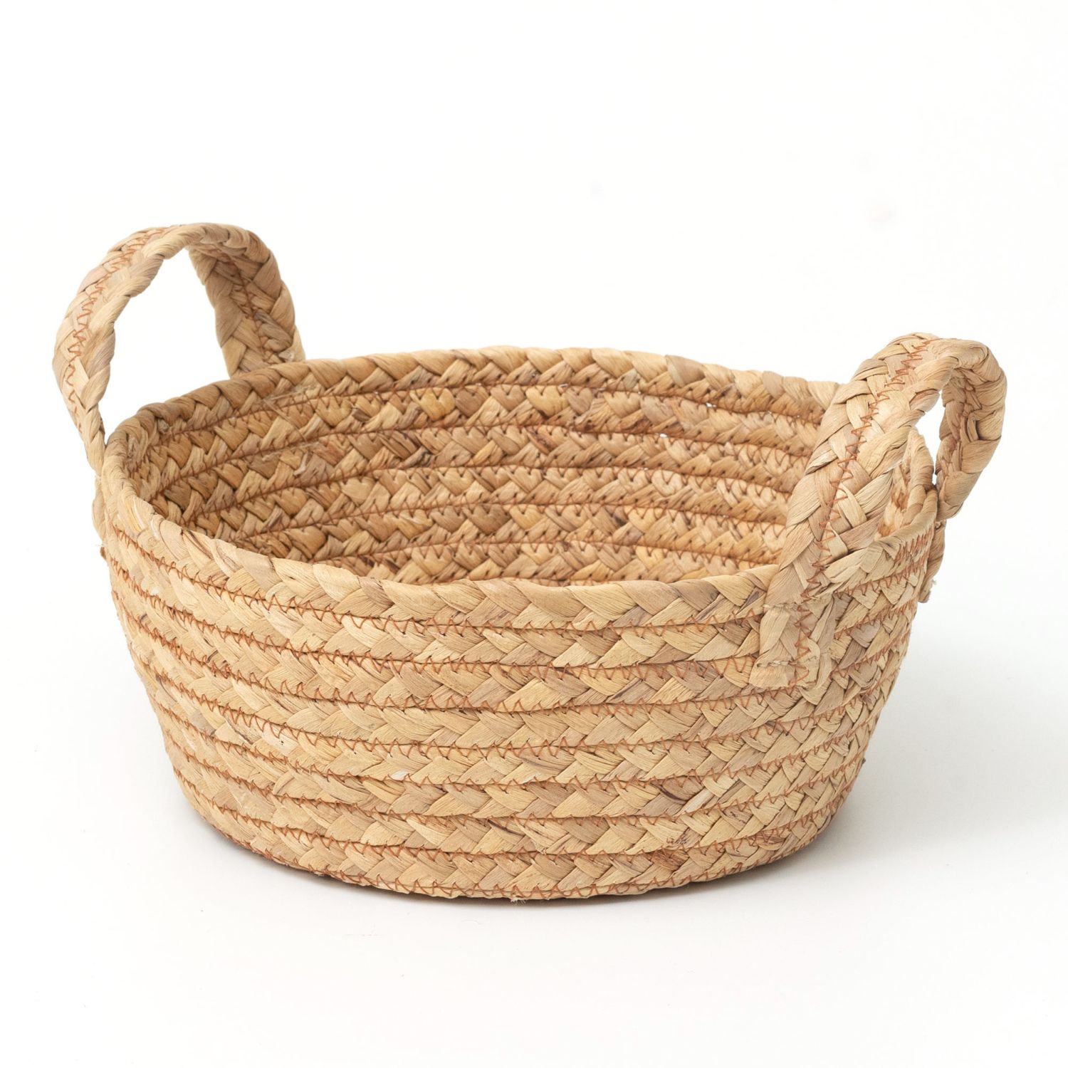 Basket Cathay Water Hyacinth 10” Round 10-2685