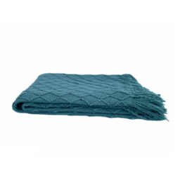Throw Livia Cozy Teal COZ-05-5060