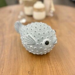 Decor PC Puffy Fish LG 7 x 4 1821115