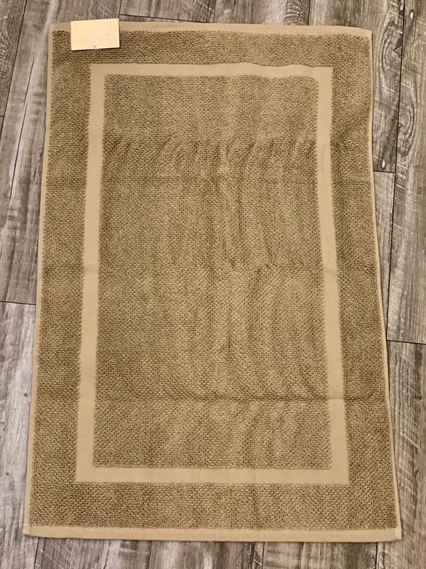 Tub Mat Cuddledown Porto Cotton Truffle