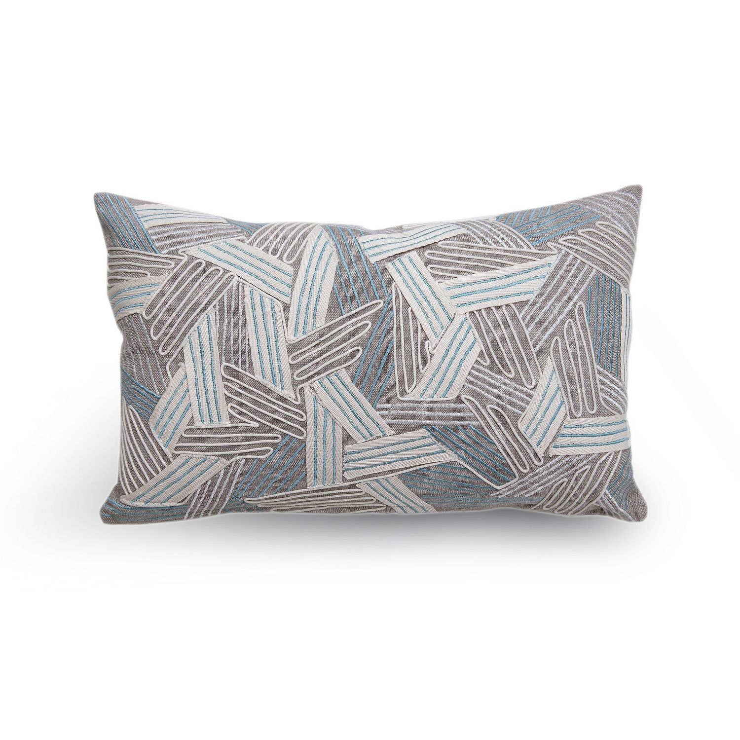Cushions AV Antibe 12x20 Beige/Teal A976