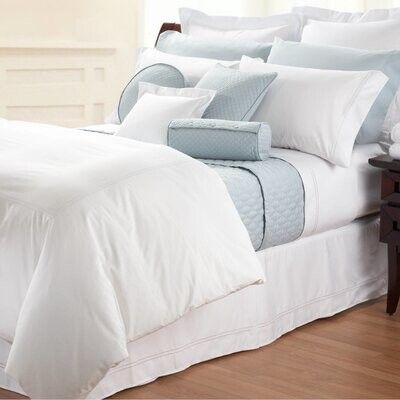 Bed Skirt Cuddledown Percale Deluxe King Ivory Bed Skirt Cuddledown Percale Deluxe King Ivory