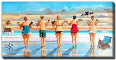 Streamline Art Watching Sunset 10x20 D4058-1020