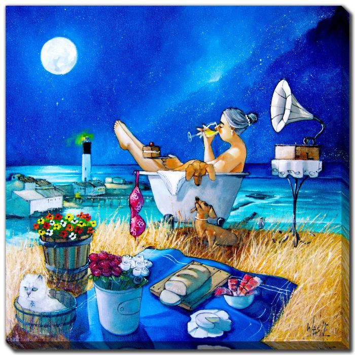 Streamline Art Just Perfect at Vlees Bay 16x16 D4053-1616