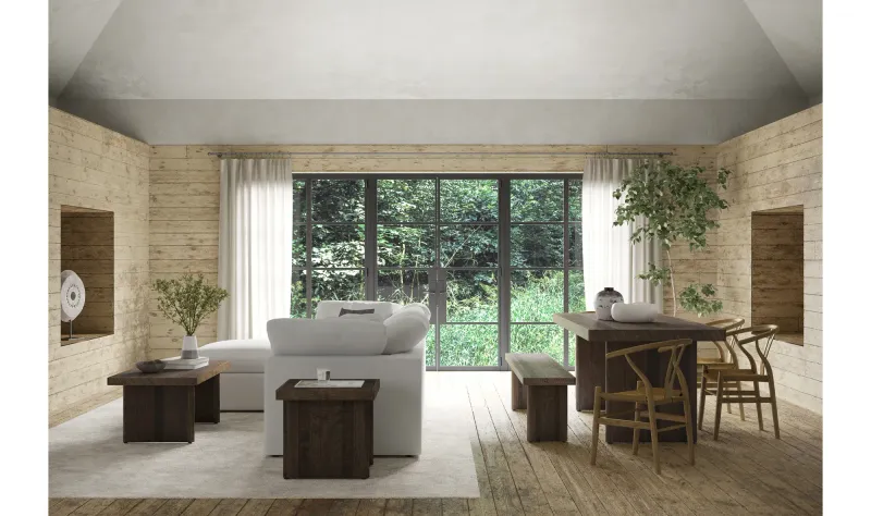 Moes Monterey Bench Brown FR-1028-29