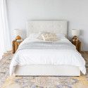 SIF June Storage Queen Bed Cream JUN-025