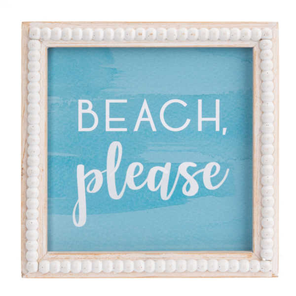 Signs Ganz Beach Please CB180585