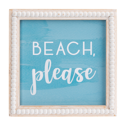 Signs Ganz Beach Please CB180585
