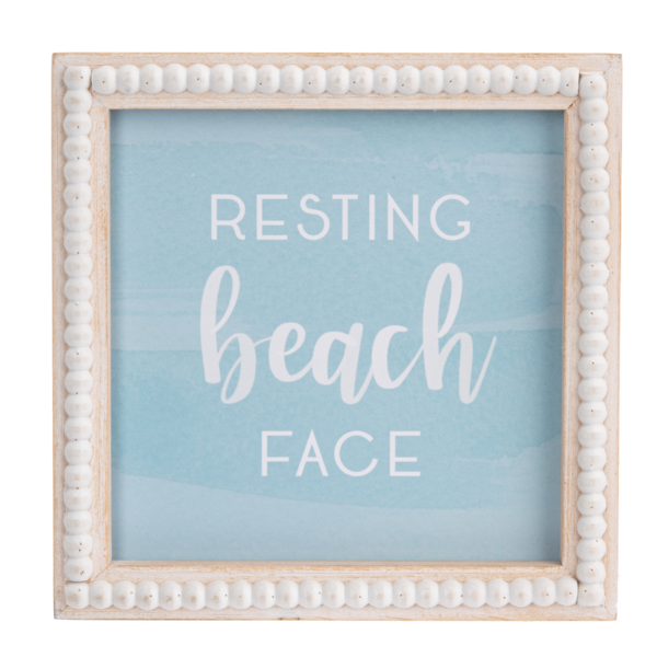 Signs Ganz Resting Beach Face CB180585