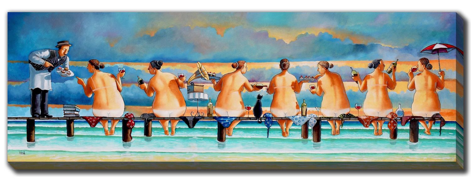 Streamline Art Friends 20x60 Streamline Art Friends 20x60