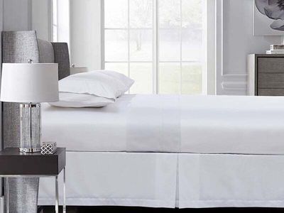 Sheets Daniadown Egyptian 400 Queen 15" Fitted Otter