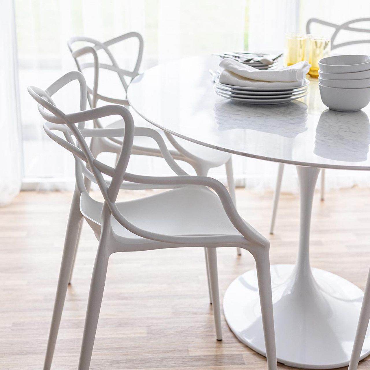 SIF Crane Chair CRA-001 White