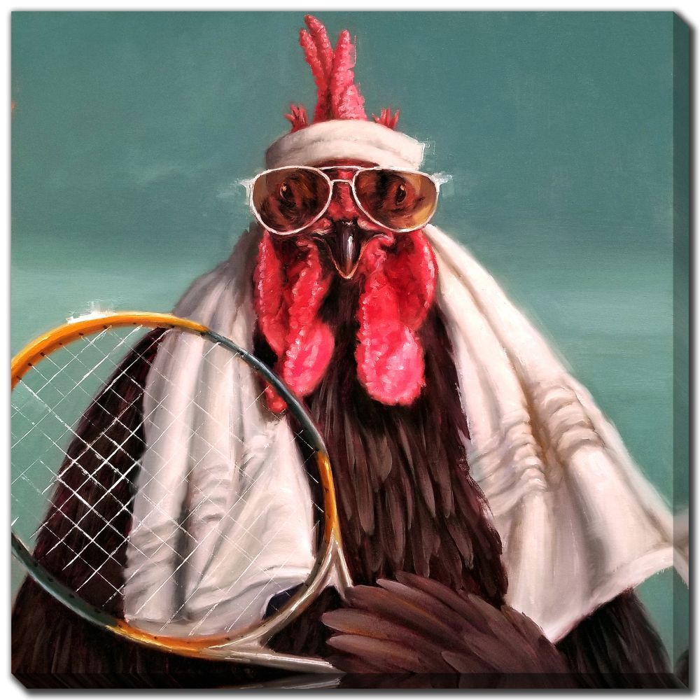 Streamline Art The Tennis Pro 16x16