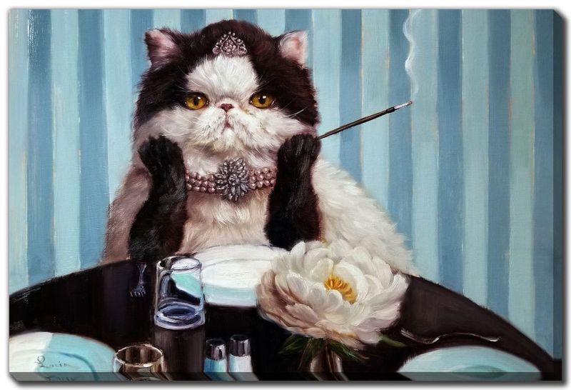 Streamline Art Breakfast At Tiffanys 16x20