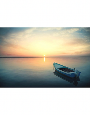 Streamline Art Canoe on Calm Water 30 x 45 D3685-3045