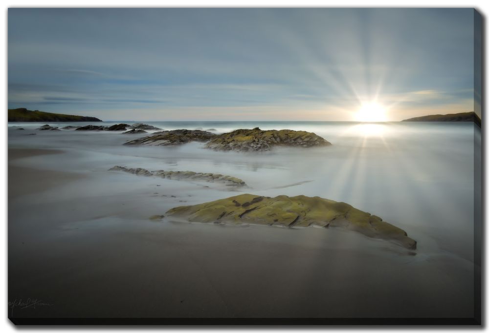 Streamline Art Sand Rocks Beach Ocean 30 x 45 DMG2450-3045