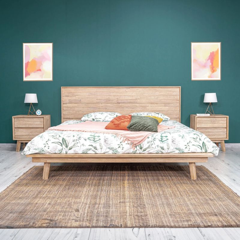 LH Gia Queen Bed Driftwood GIA001Q
