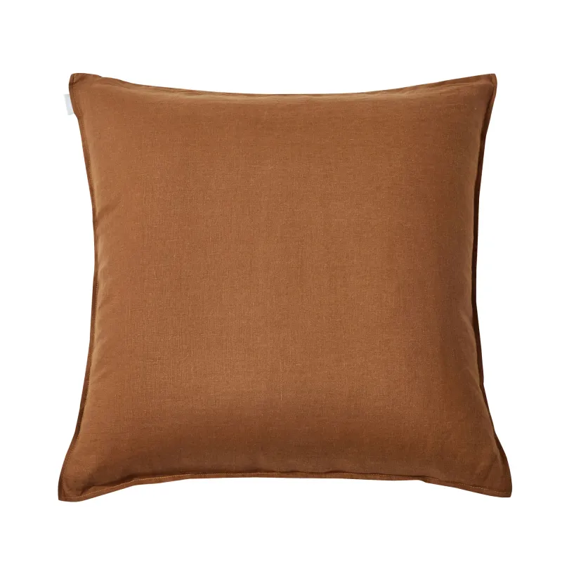 Cushions Daniadown French Linen Pecan Euro 26 x 26