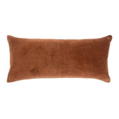 Cushions Indaba Vera Velvet Umber 14x31 1-2177