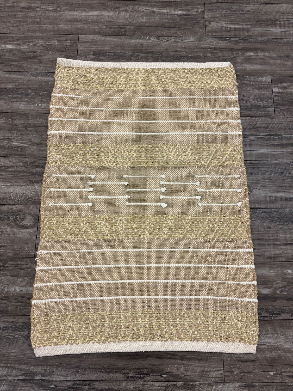 Rugs RichCasa Gold Jute 2 x 3