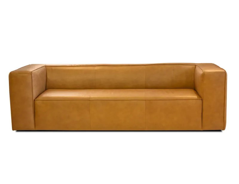 Mobital Brixton Leather Sofa in Whiskey SOF-BRIX-WHIS