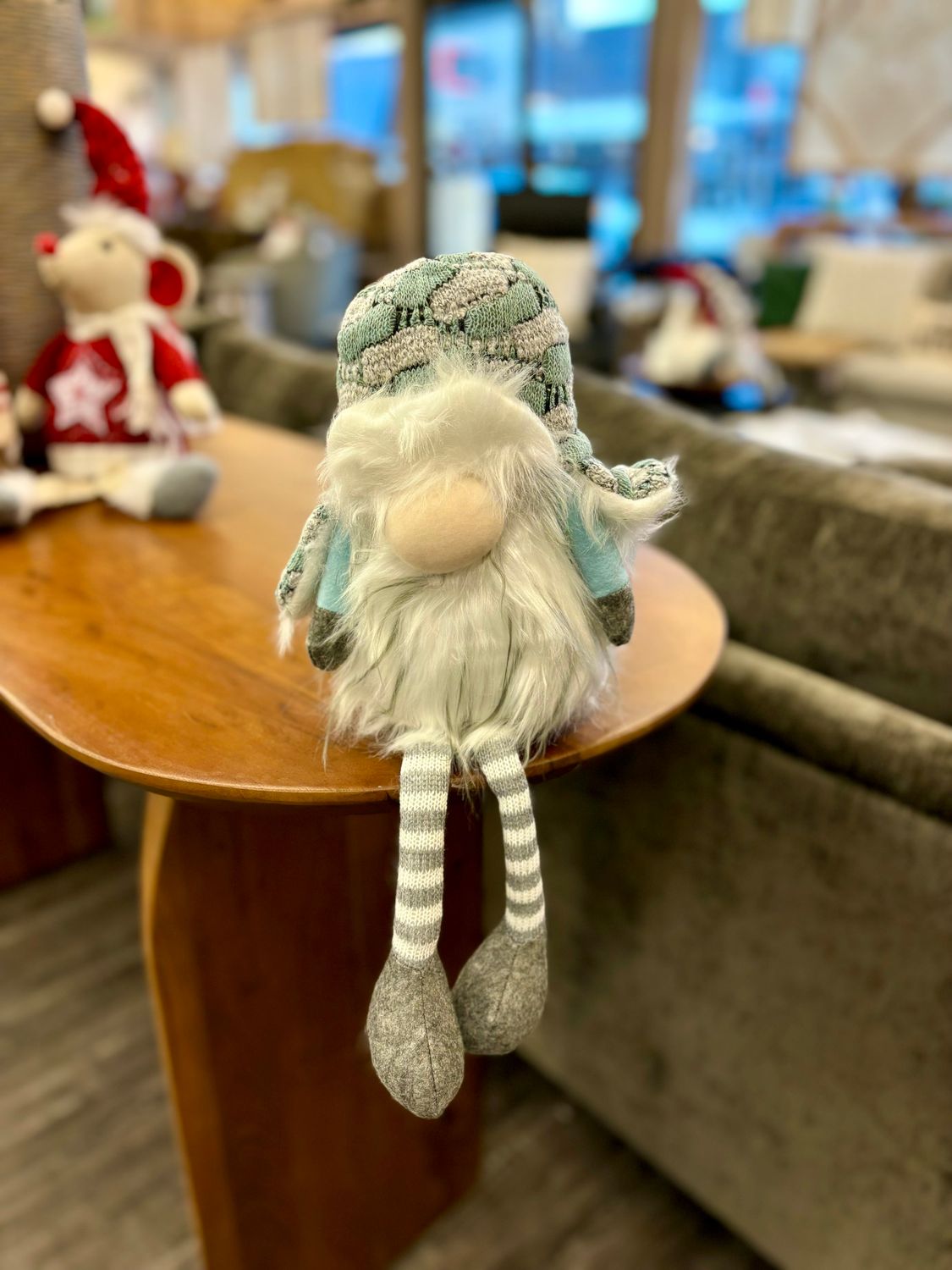 Xmas Giftcraft Sitting Gnome w/Lumberjack Hat Xmas Giftcraft Sitting Gnome w/Lumberjack Hat