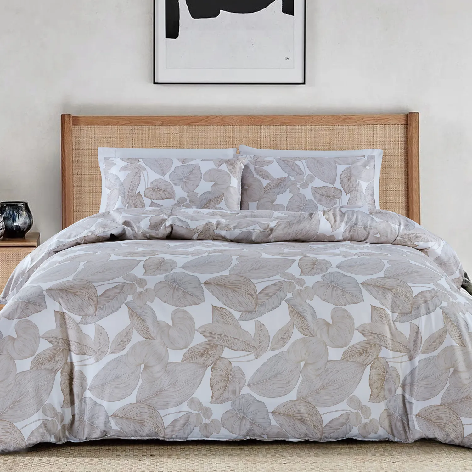 Duvet Cover Daniadown Birchwood King w / Pillow Case**