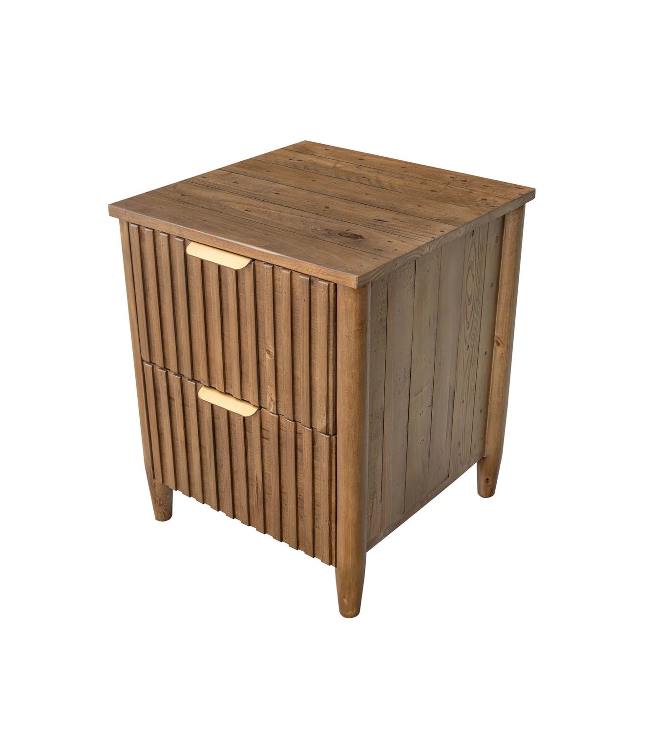 LH Britanica 2 Drawer Nightstand BRT002