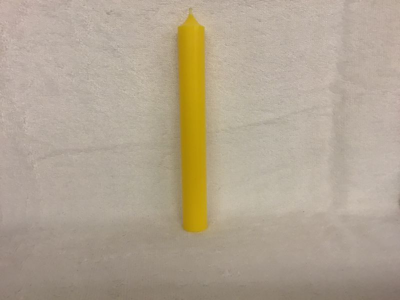 Candle OCD 7 Inch Dinner Lemon Chiffon