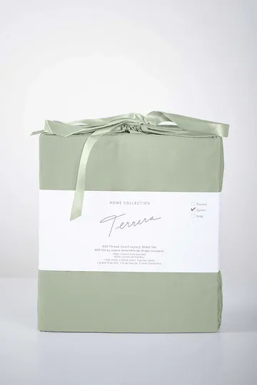 Sheets Set Terrera Bamboo Queen Sage