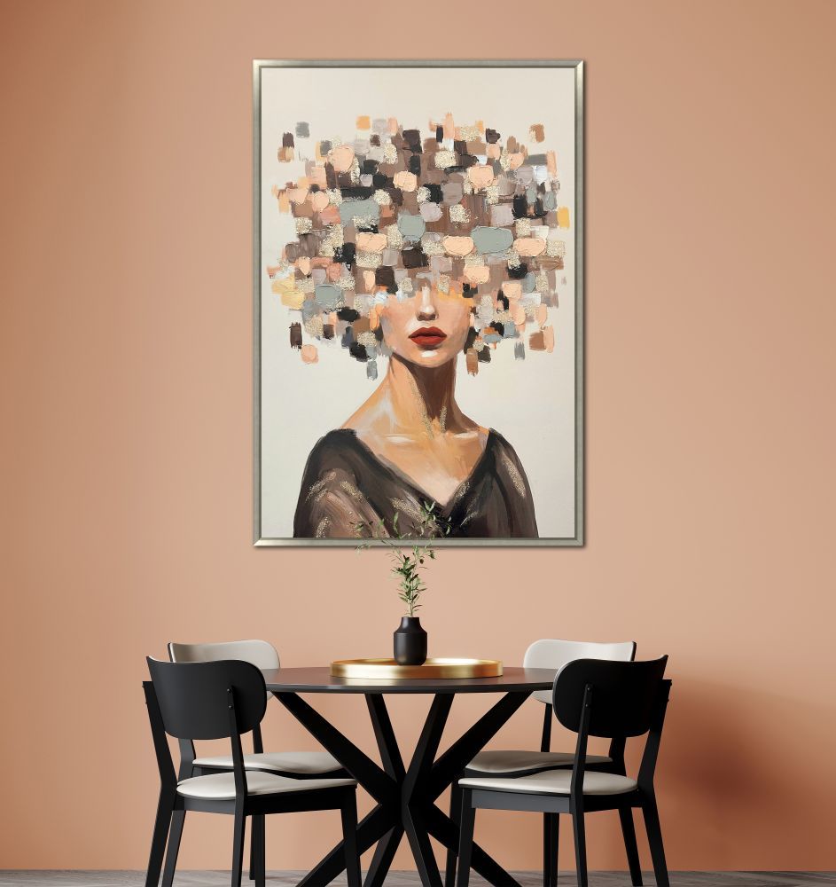 Streamline Art Mosaic Thoughts 30x45