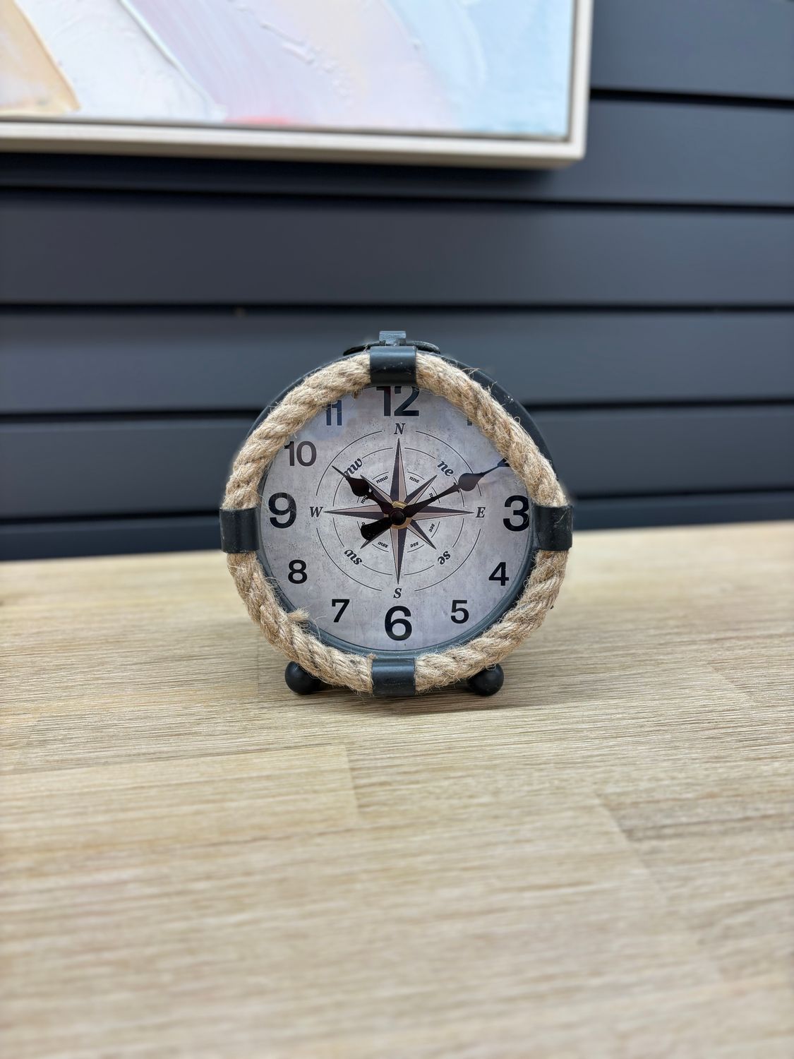 Clock Ganz Compass Desk Clock CB180886