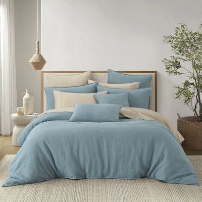 Duvet Cover Daniadown Chaucer Danube Queen w / Shams