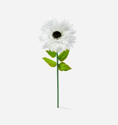 Plant Giftcraft White Gerbera Flower 725533